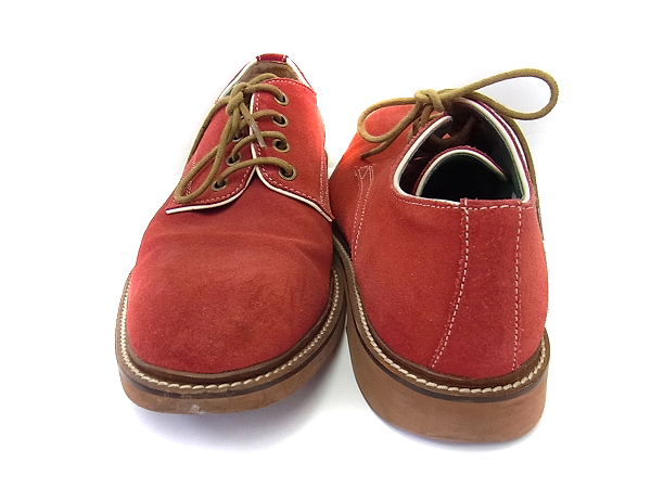 実際に弊社で買取させて頂いたunline by alfredoBANNISTER プレーントゥスウェードシューズ 40の画像 1枚目