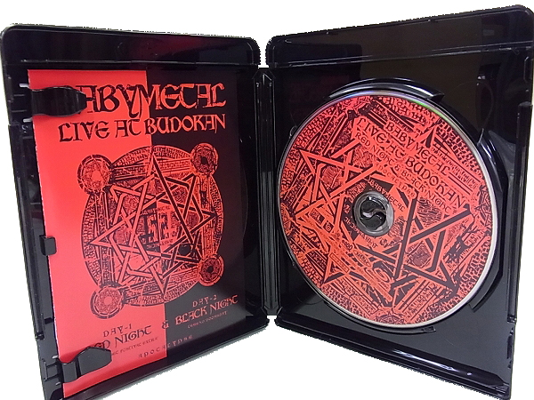 実際に弊社で買取させて頂いた[THE ONE限定]BABYMETAL LIVE AT BUDOKAN BUDO-CAN LIMITED BOXの画像 4枚目