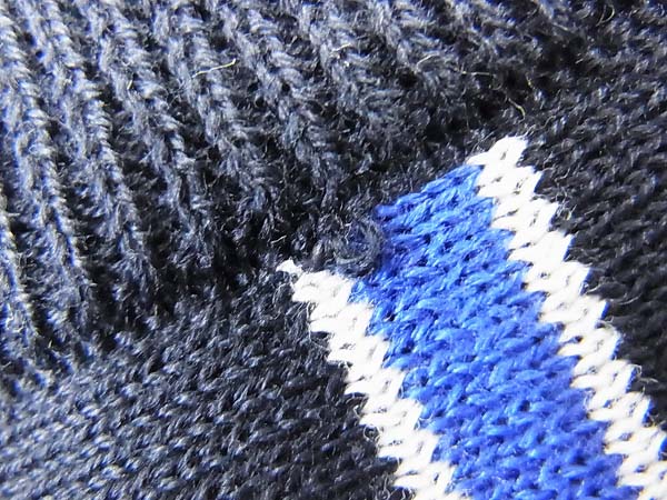 実際に弊社で買取させて頂いた417byEDIFICE/エディフィス ボーダー/クルーネックニット Sの画像 3枚目