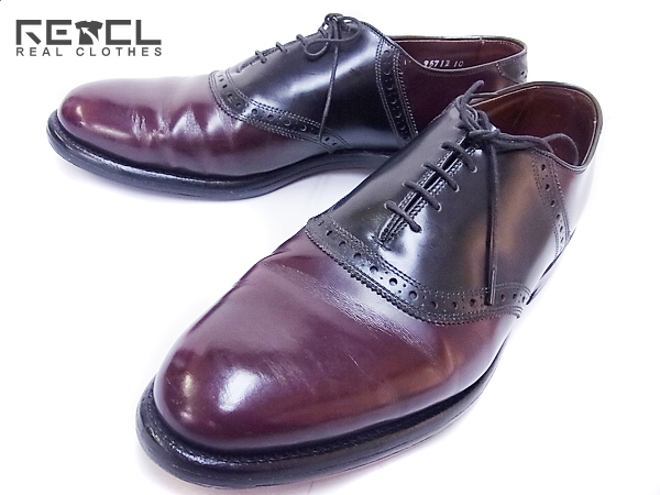 実際に弊社で買取させて頂いたALLEN EDMONDS/アレンエドモンド ビジネスシューズ/革靴 10D