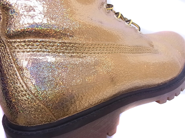 実際に弊社で買取させて頂いたティンバーランド×ドレスキャンプ クリスタル加工ブーツ21558/9の画像 7枚目