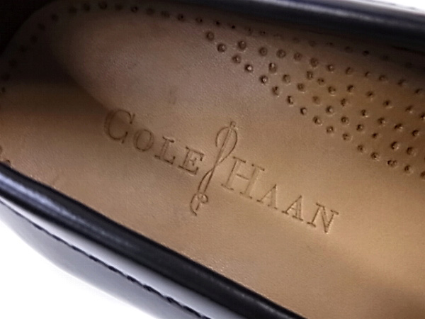 実際に弊社で買取させて頂いたCOLE HAAN/コール ハーン PINCH BUCKLE 03518 ブラック/8Eの画像 5枚目