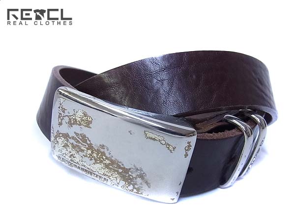 実際に弊社で買取させて頂いたアルフレッドバニスターイン ベルト スタンダードバックル 茶