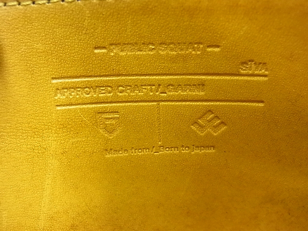 実際に弊社で買取させて頂いたGARNI/ガルニ ラウンドファスナー/ロングウォレット ブラックの画像 6枚目