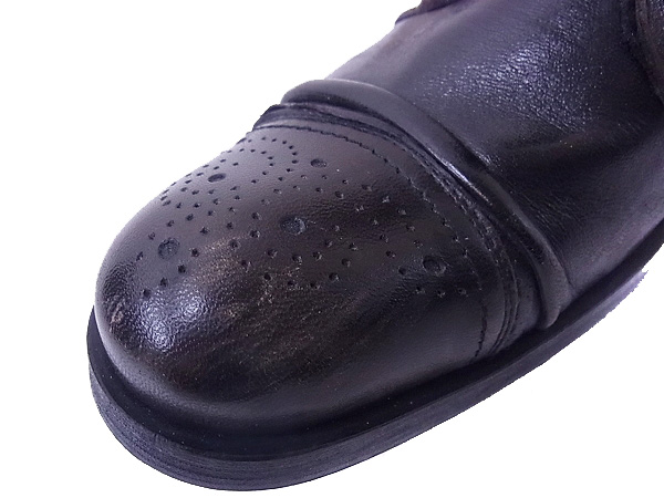 実際に弊社で買取させて頂いたアルフレッドバニスター ニットレイヤードブーツ ブラック/40の画像 7枚目