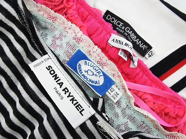 実際に弊社で買取させて頂いたPRADA・ロエベ・ソニア他 カットソー スカート等 10点セットの画像 3枚目