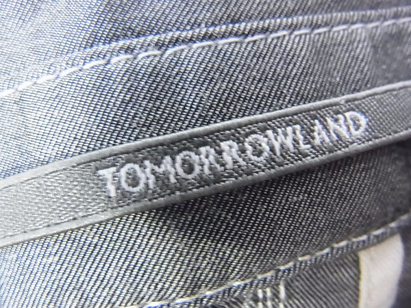 実際に弊社で買取させて頂いたTOMORROWLAND/トゥモローランド テーラードジャケット 灰/46の画像 2枚目