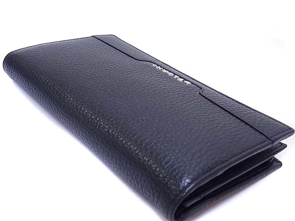 実際に弊社で買取させて頂いたBVLGARI/ブルガリ グレインカーフレザーロングウォレット 33402の画像 2枚目