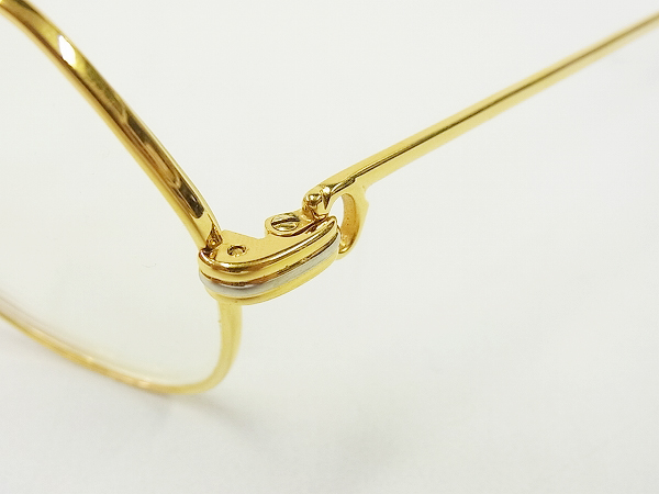 実際に弊社で買取させて頂いたCartier／カルティエ メガネフレーム/度入り ティアドロップの画像 8枚目