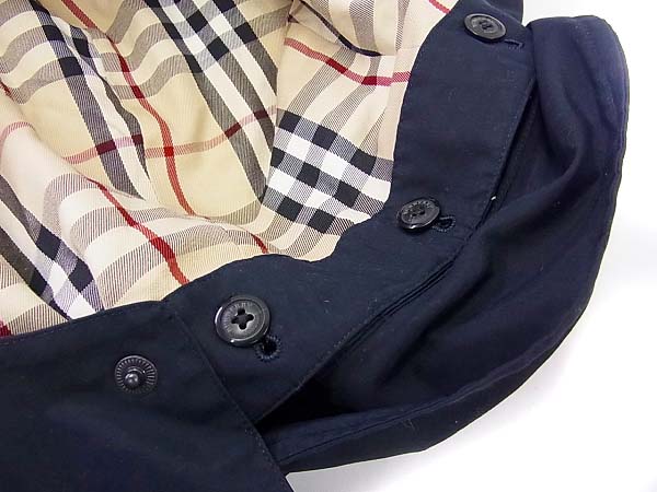 実際に弊社で買取させて頂いたBURBERRY London/バーバリー 裏地チェックマウンテンパーカー/Mの画像 7枚目