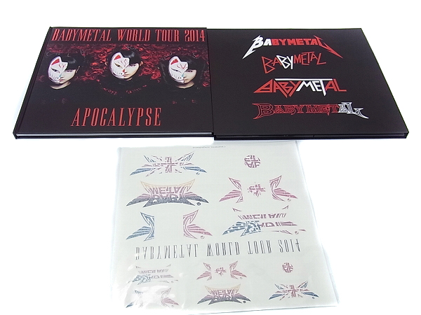 実際に弊社で買取させて頂いた【THE ONEメンバー限定】BABYMETAL WORLD TOUR 2014 APOCALYPSEの画像 2枚目