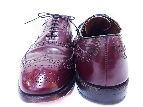 実際に弊社で買取させて頂いたALLEN EDMONDS/アレンエドモンド 革靴 ウィングチップ/11C の画像 3枚目