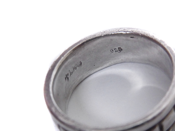 実際に弊社で買取させて頂いたLOREE RODKIN/ローリーロドキン クロスモチーフSVリング/16号の画像 3枚目