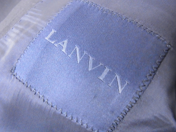実際に弊社で買取させて頂いた【未使用】LANVIN/ランバン 2Bブレザー/スーツセットアップ/44の画像 3枚目