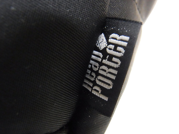 実際に弊社で買取させて頂いたHEAD PORTER/ヘッドポーター シャチボストンバッグ 黒×白の画像 4枚目