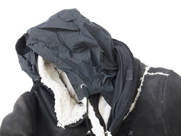 実際に弊社で買取させて頂いたLGB/ルグランブルー 13AW BONO-17 カウレザーボアブルゾン/1の画像 4枚目