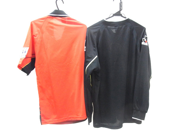 実際に弊社で買取させて頂いたルコックスポルティフ 名古屋グランパス ユニフォーム 2点SETの画像 1枚目