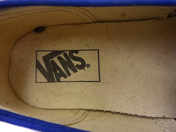 実際に弊社で買取させて頂いたVANS/ヴァンス オーセンティック ネイビー V44CL CDR/26.5の画像 5枚目
