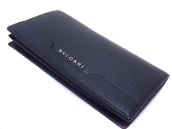 実際に弊社で買取させて頂いたBVLGARI/ブルガリ グレインカーフレザーロングウォレット 33402の画像 3枚目
