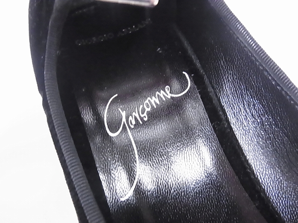実際に弊社で買取させて頂いたGIORGIO ARMANI/ジョルジオアルマーニ パンプス ブラック/36.5の画像 6枚目