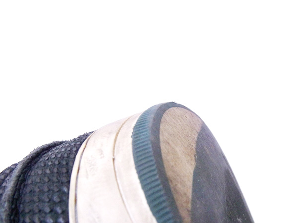 実際に弊社で買取させて頂いたLANVIN/ランバン サイドジップ ハイカットスニーカー/9の画像 7枚目