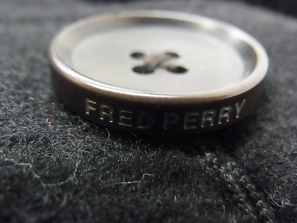 実際に弊社で買取させて頂いたFRED PERRY/フレッドペリー ウールドンキーコート ブラック/XLの画像 5枚目