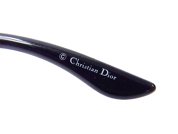 実際に弊社で買取させて頂いたChristian Dior/ディオール Glossy1 KIF CC サングラス 茶の画像 4枚目