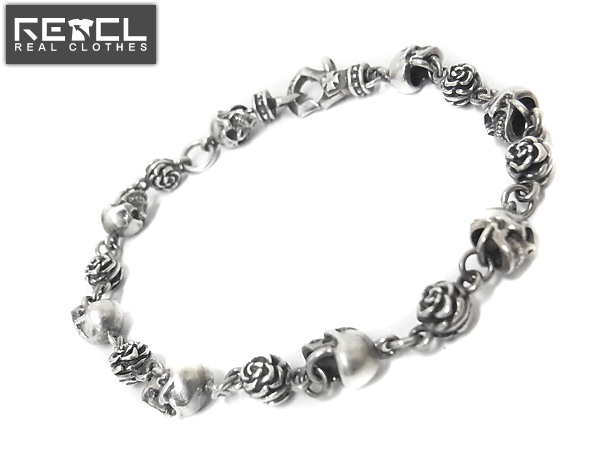 実際に弊社で買取させて頂いたディールデザイン[2.1万↑]スカルズ＆ローゼズブレスレット