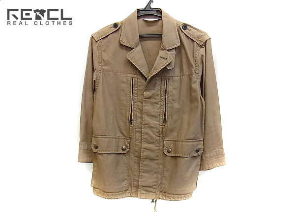 実際に弊社で買取させて頂いたEDIFICE/エディフィス 七分袖ジャケット ブラウン系/38