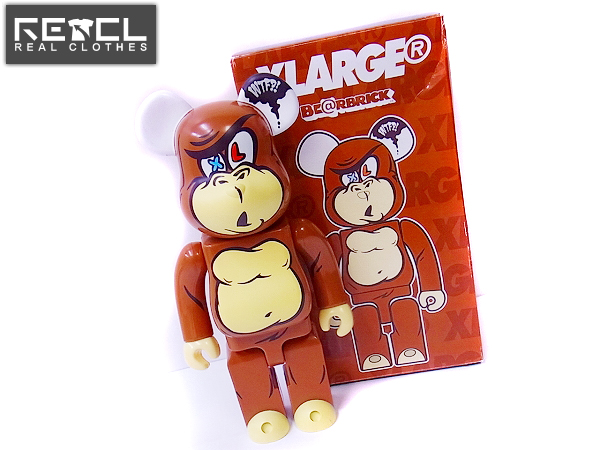 実際に弊社で買取させて頂いたBE@RBRICK/ベアブリック XLARGE/エクストララージ さる/400%