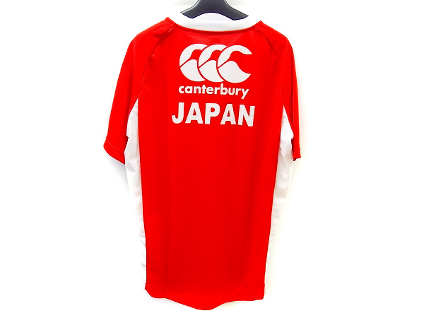 実際に弊社で買取させて頂いたcanterbury ラグビー日本代表ユニフォームレプリカ R33021JP/XLの画像 1枚目