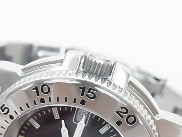 実際に弊社で買取させて頂いたLUMINOX/ルミノックス ネイビーシールズ 3202 JPN LTD 銀×黒の画像 4枚目