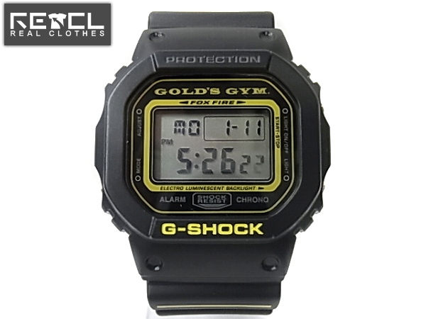 実際に弊社で買取させて頂いたG-SHOCK×ナノユニバース コラボ 腕時計 ブラック DW-5600NU-9JR