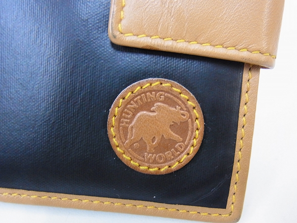 実際に弊社で買取させて頂いたhunting world/ハンティングワールド 二つ折り財布/ウォレットの画像 4枚目