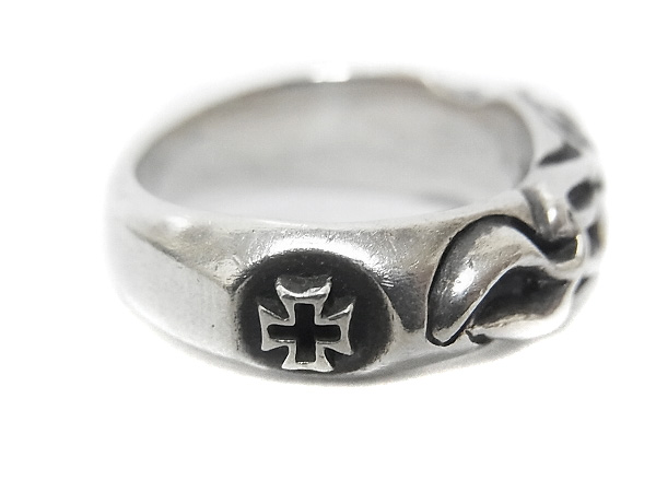 実際に弊社で買取させて頂いたDEAL DESIGN/ディールデザイン スカル&クロスリング/17号の画像 1枚目