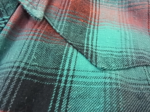 実際に弊社で買取させて頂いたブルーブルー/ハリラン他 長袖シャツ/ネルシャツ 4点セットの画像 3枚目