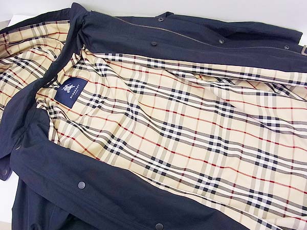 実際に弊社で買取させて頂いたBURBERRY London/バーバリー 裏地チェックマウンテンパーカー/Mの画像 2枚目