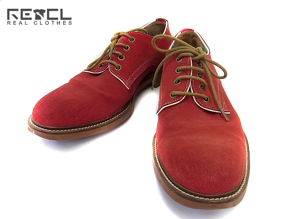 実際に弊社で買取させて頂いたunline by alfredoBANNISTER プレーントゥスウェードシューズ 40