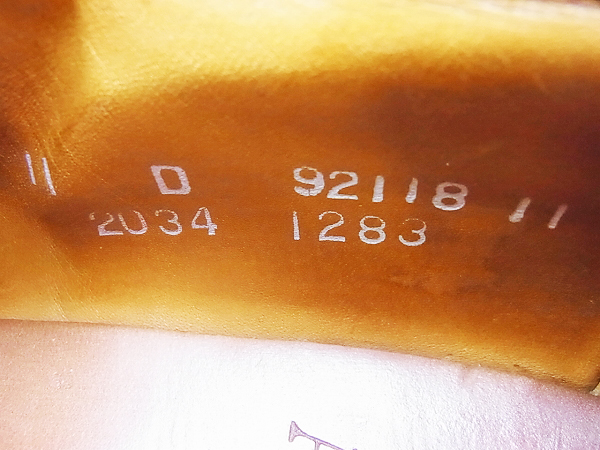 実際に弊社で買取させて頂いたALLEN EDMONDS/アレンエドモンド ストレートチップ 革靴/11Dの画像 5枚目