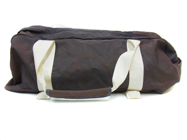 実際に弊社で買取させて頂いたHEAD PORTER/ヘッドポーター 旅行鞄/シャチボストンバッグ 茶白の画像 1枚目