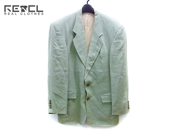 実際に弊社で買取させて頂いたHUGO BOSS/ヒューゴ・ボス 2Bテーラードジャケット 薄緑/1