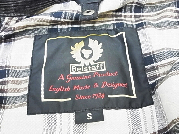実際に弊社で買取させて頂いたBelstaff [7万↑]ロードマスタージャケット ワックスコットン/Sの画像 2枚目
