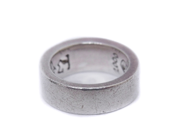 実際に弊社で買取させて頂いたトラヴィスワーカー ダブルクロスハートリング シルバー/12号の画像 2枚目