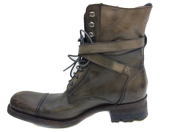 実際に弊社で買取させて頂いたアルフレッドバニスター ボアコンバットブーツ hyde/40の画像 3枚目