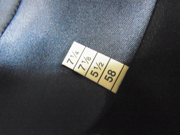 実際に弊社で買取させて頂いた【未使用】BORSALINO/ボルサリーノ 中折れ帽/兎ファーハットの画像 5枚目