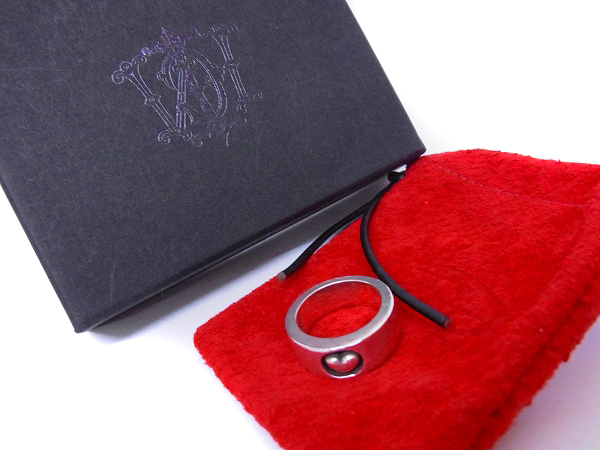 実際に弊社で買取させて頂いたトラヴィスワーカー ダブルクロスハートリング シルバー/12号の画像 5枚目