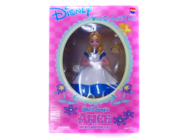 実際に弊社で買取させて頂いたメディコムトイ VCD ディズニーコレクション アリス等3点SETの画像 1枚目