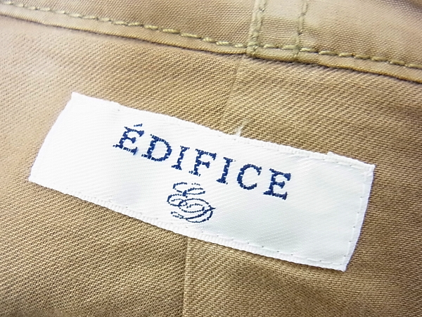 実際に弊社で買取させて頂いたEDIFICE/エディフィス フード付きジップアツプジャケット 38の画像 2枚目