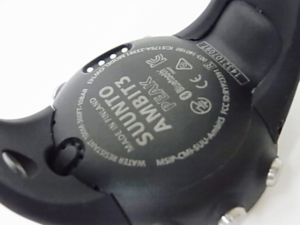 実際に弊社で買取させて頂いたSUUNTO/スント AMBIT3/アンビット ピークサファイア GPSモデルの画像 3枚目