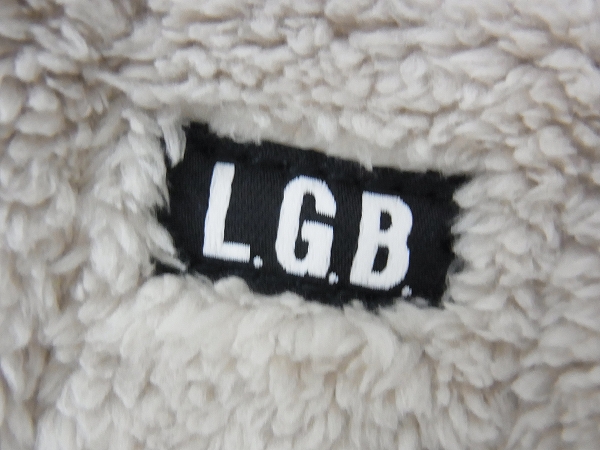 実際に弊社で買取させて頂いたLGB/ルグランブルー 13AW BONO-17 カウレザーボアブルゾン/1の画像 2枚目